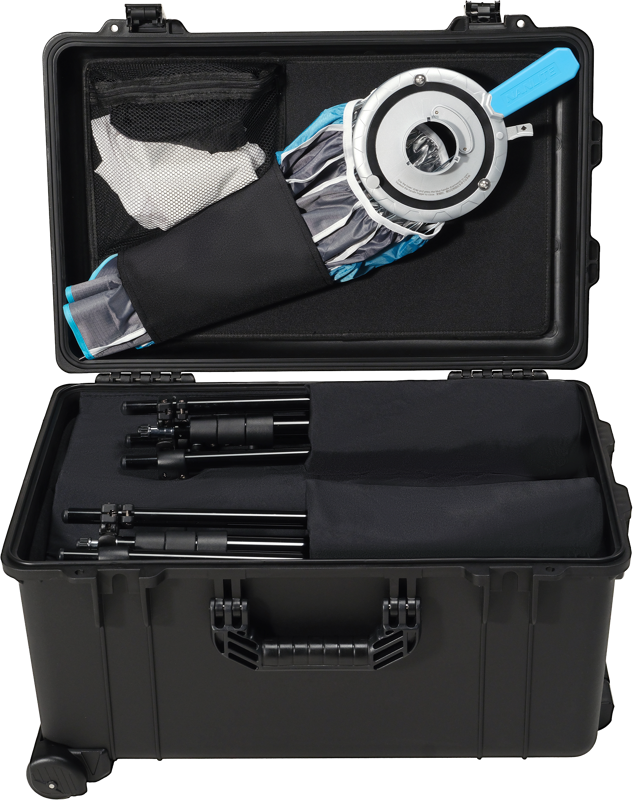 NANLUX Evoke 150C 2-Light Kit in Trolley Hardcase