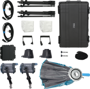 NANLUX Evoke 150C 2-Light Kit in Trolley Hardcase