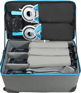 NANLUX Evoke 150C 3-Light Kit in Trolley Case