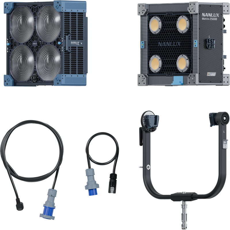 NANLUX Evoke Matrix 2500B Bi-color Multi-Source Spot Light Kit