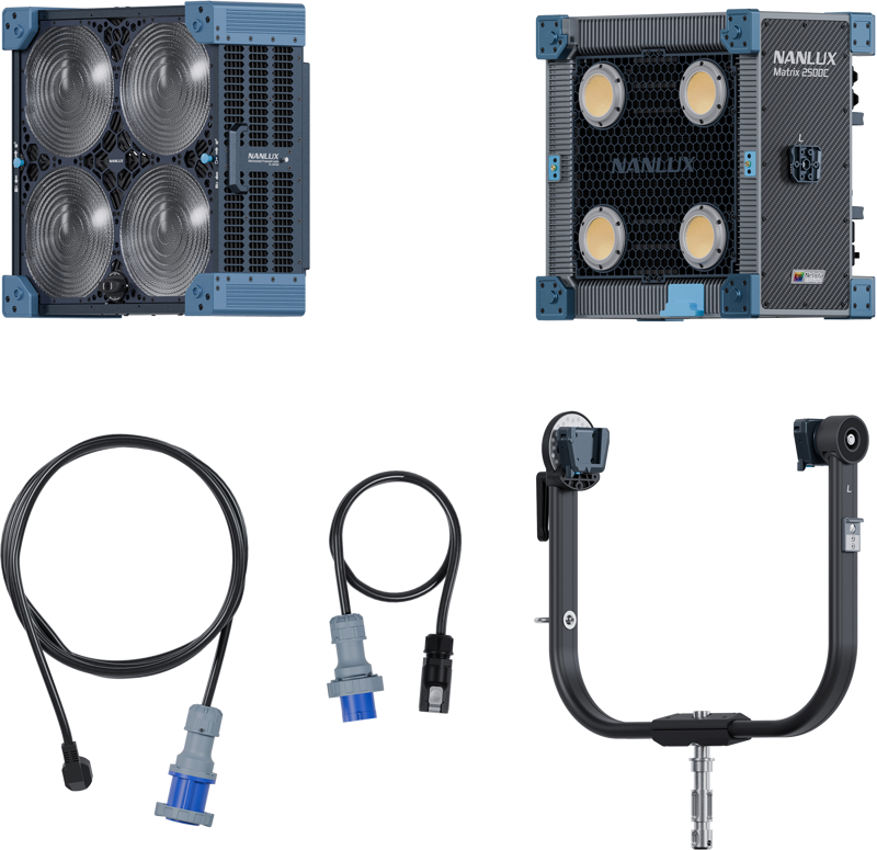 NANLUX Evoke Matrix 2500C Full-color Multi-Source Spot Light Kit