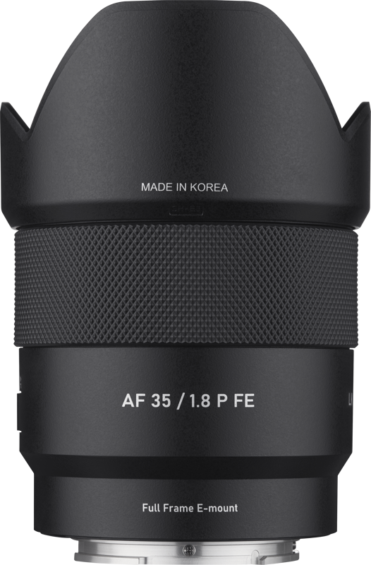 SAMYANG AF 35mm f/1.8 P Sony FE (full frame & APS-C)