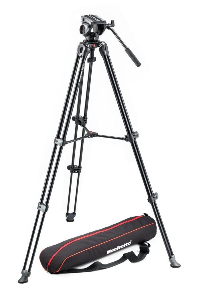 Manfrotto Tripod with fluid video head Lightweight MVK500AM