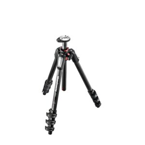 Manfrotto 055 Carbon Fiber 4-Section Tripod with Horizontal Column