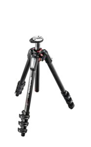 Manfrotto 055 Carbon Fiber 4-Section Tripod with Horizontal Column