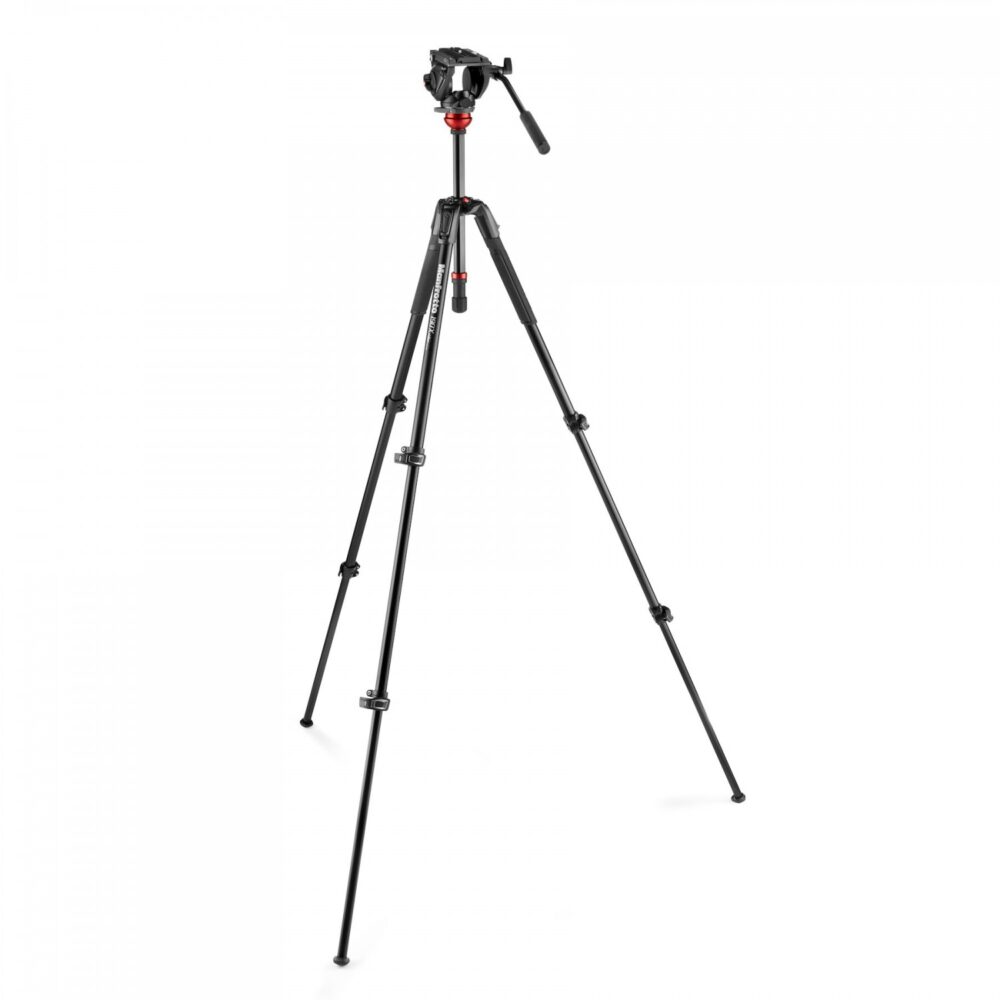 Manfrotto 500 Fluid Video Head Flat Base with 190X