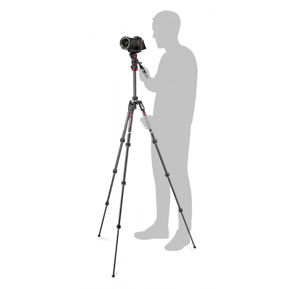 Manfrotto Befree live Carbon fibre tripod twist