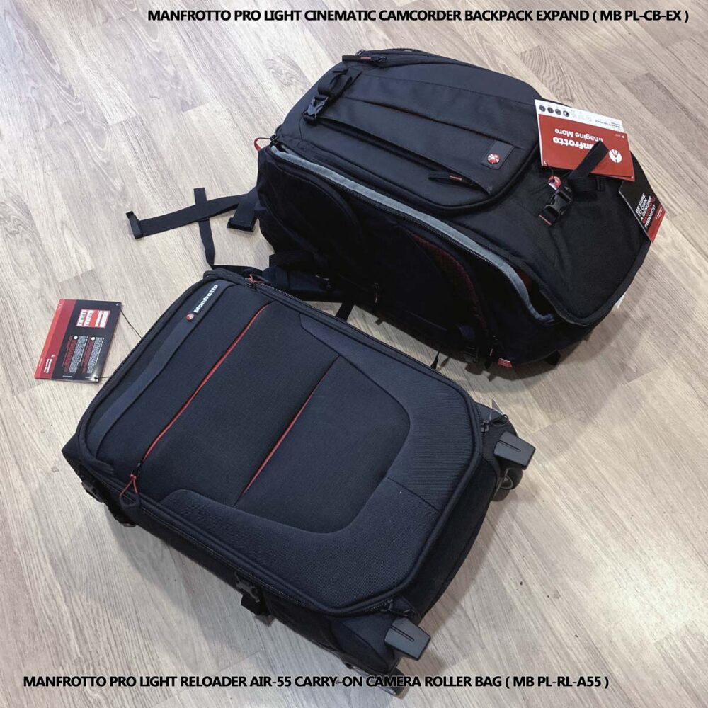 Manfrotto Pro Light Reloader Air-55 carry-on camera roller bag