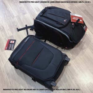Manfrotto Pro Light Reloader Air-55 carry-on camera roller bag