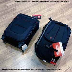 Manfrotto Pro Light Reloader Air-55 carry-on camera roller bag