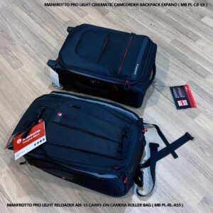 Manfrotto Pro Light Reloader Air-55 carry-on camera roller bag