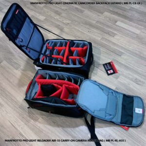 Manfrotto Pro Light Reloader Air-55 carry-on camera roller bag