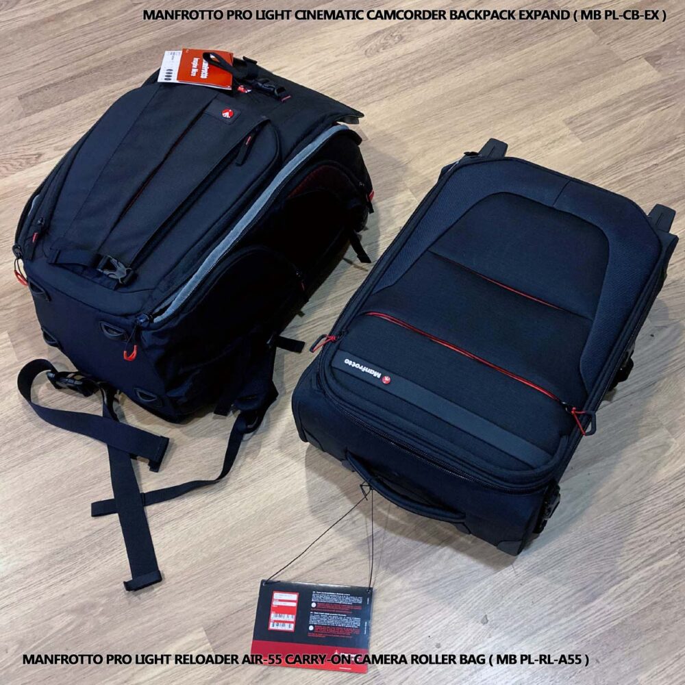 Manfrotto Pro Light Reloader Air-55 carry-on camera roller bag