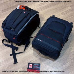 Manfrotto Pro Light Reloader Air-55 carry-on camera roller bag