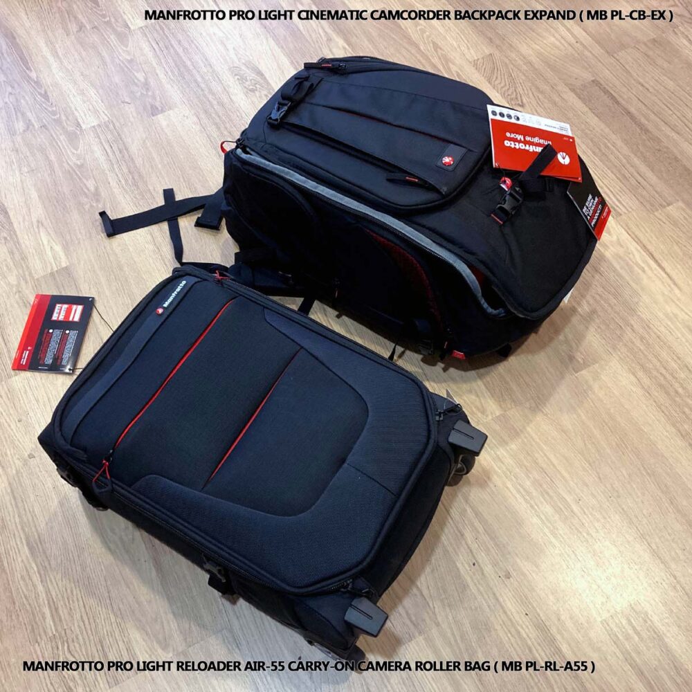 Manfrotto Pro Light Reloader Air-55 carry-on camera roller bag