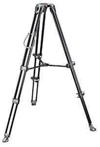 Manfrotto Video Tripod, aluminium telescopic-twin