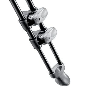 Manfrotto Video Tripod, aluminium telescopic-twin