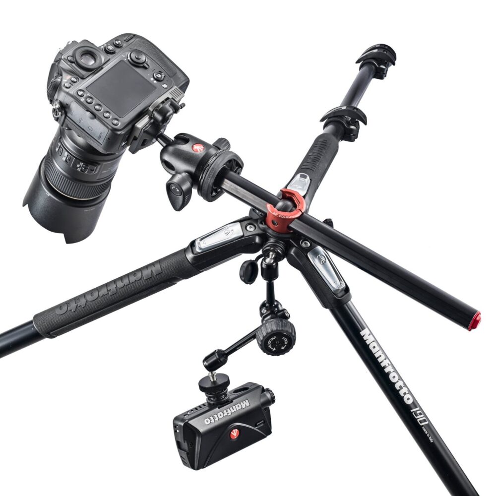 Manfrotto 190XPRO Aluminium 4-Section Tripod