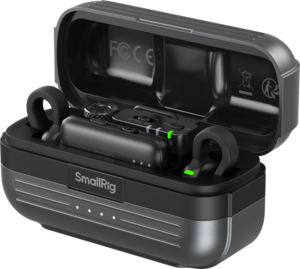 SMALLRIG 6526 S70 Wireless Microphone with Multi-Device Compatibility, Black (incl. 9x Silicone Mic Covers)