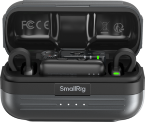 SMALLRIG 6526 S70 Wireless Microphone with Multi-Device Compatibility, Black (incl. 9x Silicone Mic Covers)