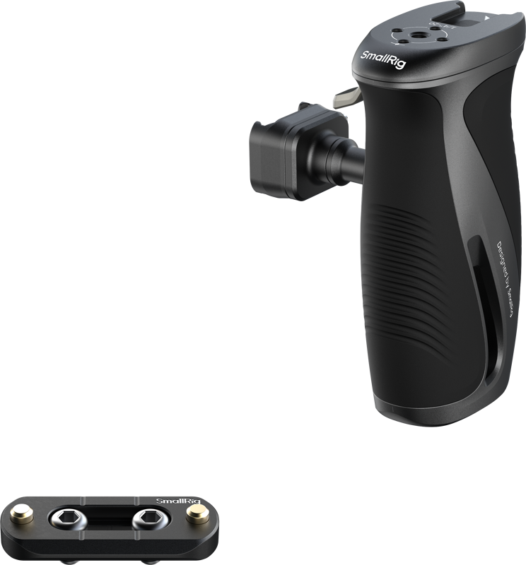 SMALLRIG 6405 Rotating Side Handle with "HawkLock" H21 Quick Release NATO Clamp