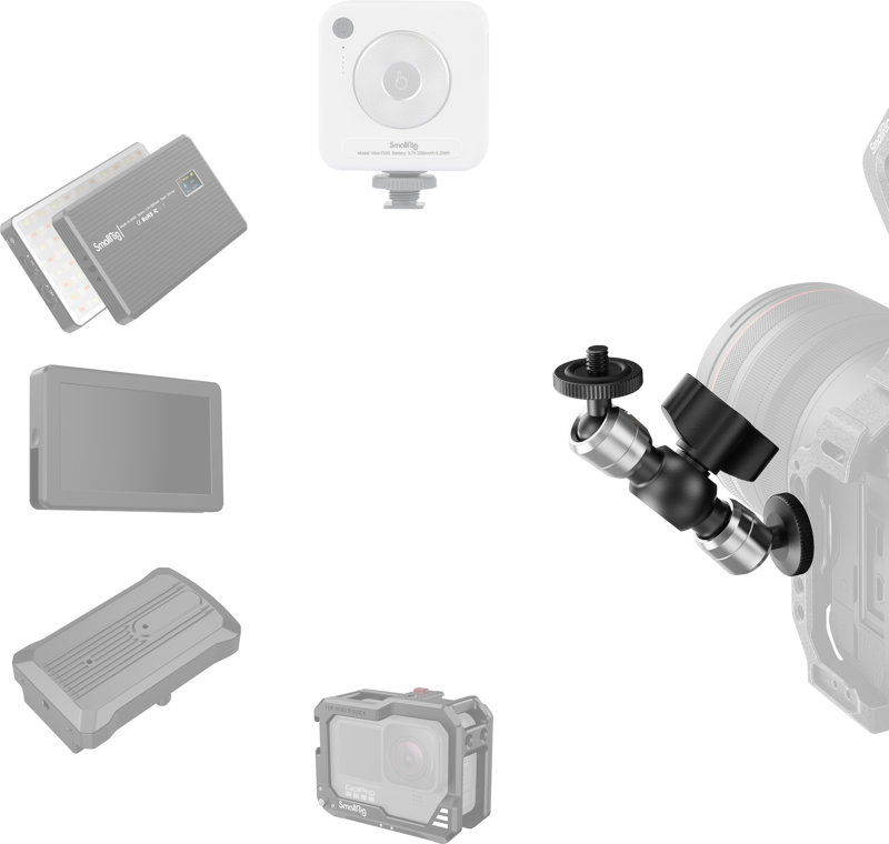 SMALLRIG 6509 4.3" mini Magic Arm Support