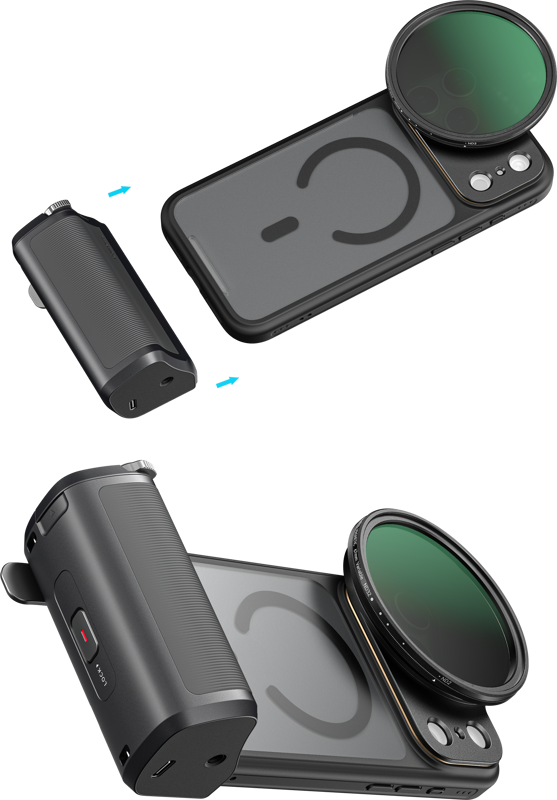 SMALLRIG 6300 FilMov Photography Grip Kit with Filter for iPhone 17 Pro