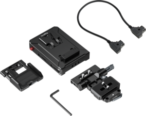 SMALLRIG 5899 Intelligent V-Mount Battery Adapter Plate Compatible with Arca-Swiss