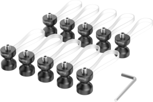SMALLRIG 6527 Cable Clamp (10pcs) Black