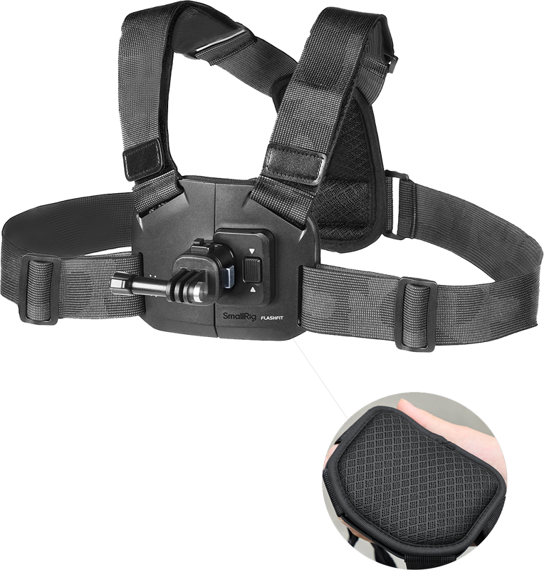 SMALLRIG 6308 Chest Mount for Phones and Action Cameras