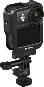 SMALLRIG 6396 QR Adapter Support with Cold Shoe Mount and Ball Head for DJI Osmo Action 6 / Nano