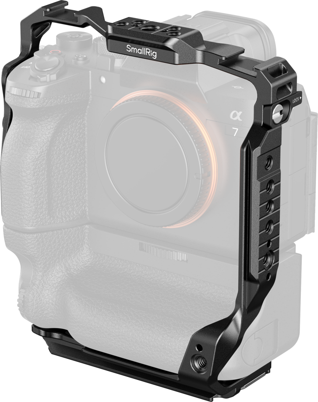 SMALLRIG 6114 Cage for Sony A 7R V / 7 IV / 7S III / 1 / 7R IV / 7 V with Vertical Grip VG-C4EM