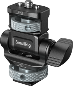 SMALLRIG 6313 Monitor Support for Horizontal & Vertical Shooting with Cold Shoe Mount