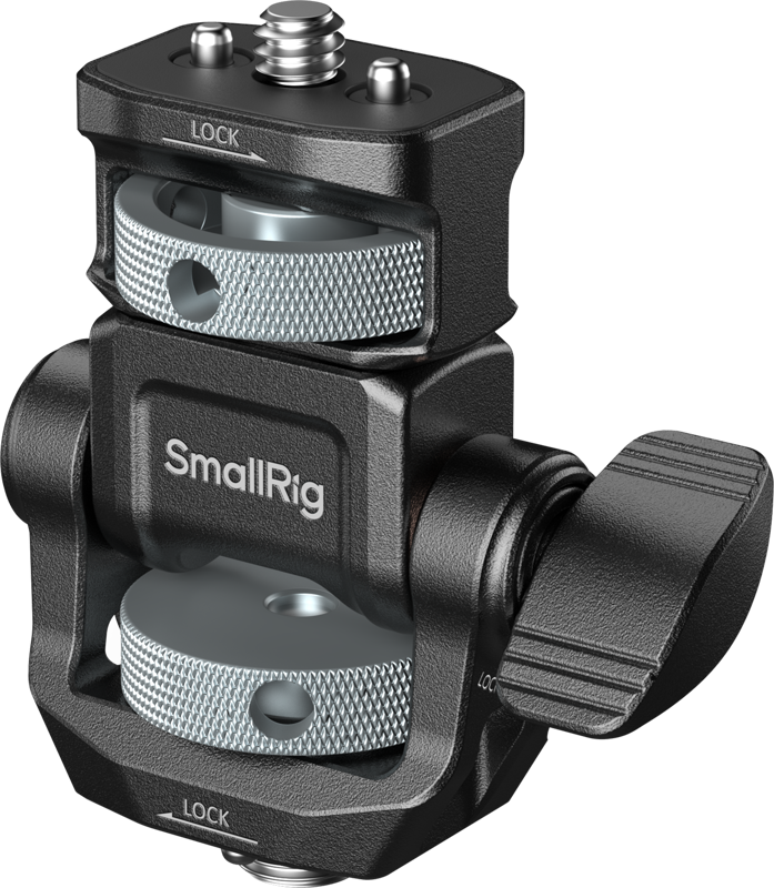 SMALLRIG 6314 Monitor Support for Horizontal & Vertical Shooting with ARRI 3/8"-16 Locating Screw
