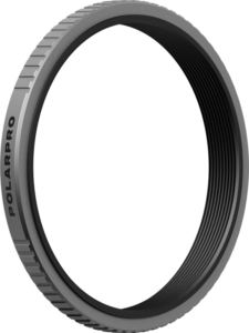 POLARPRO Fuji X100 Filter Adapter 49mm Silver