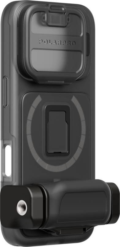 POLARPRO LiteChaser 16 ProCase Black for iPhone 16 Pro