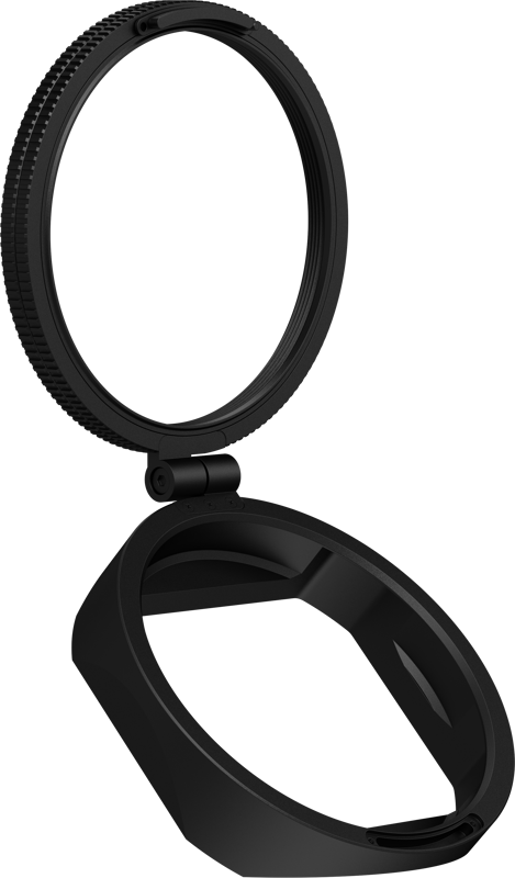 POLARPRO MagFlip Hood for Leica Q3 (28 & 43mm) Black