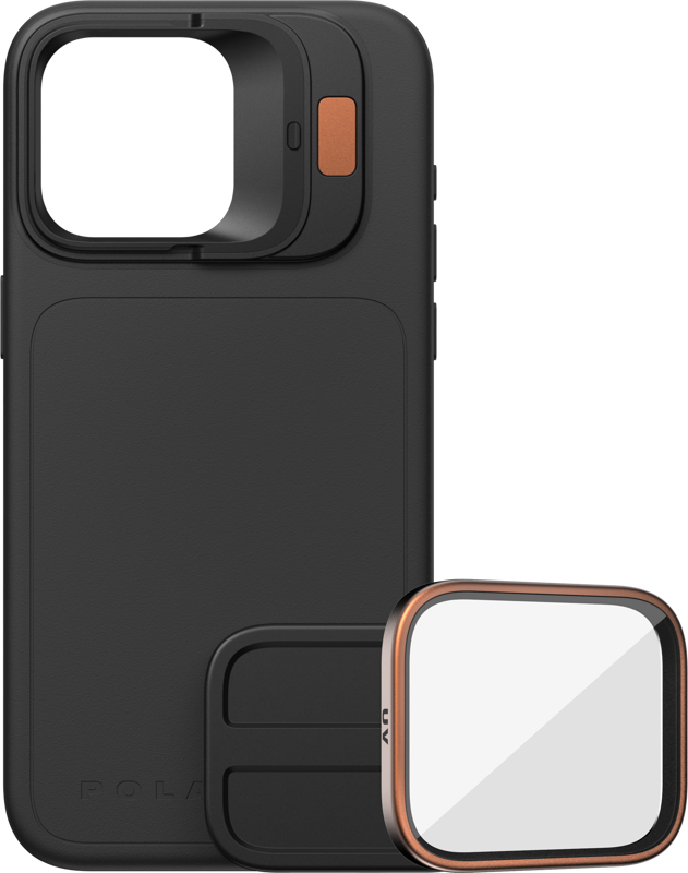 POLARPRO Kit - LiteChaser iPhone 15 Pro Case Black + UV Filter
