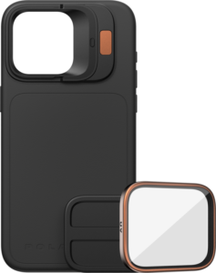 POLARPRO Kit - LiteChaser iPhone 15 Pro Case Black + UV Filter