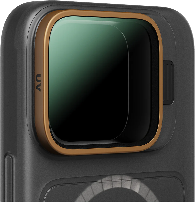 POLARPRO Kit - LiteChaser iPhone 15 Pro Case Desert + UV Filter