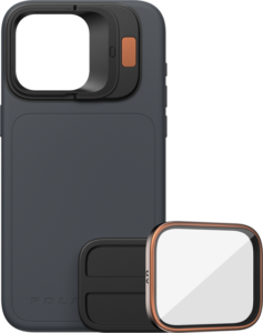 POLARPRO Kit - LiteChaser iPhone 15 Pro Case Ocean + UV Filter
