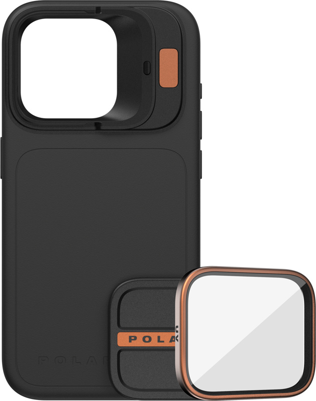 POLARPRO Kit - LiteChaser iPhone 15 Pro Max Case Black + UV Filter
