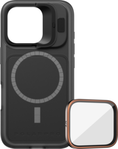 POLARPRO Kit - LiteChaser iPhone 16 Pro BaseCase Black + UV Filter