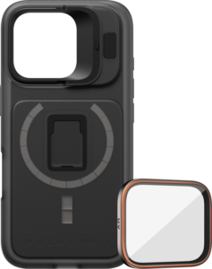 POLARPRO Kit - LiteChaser iPhone 16 Pro ProCase Black + UV Filter