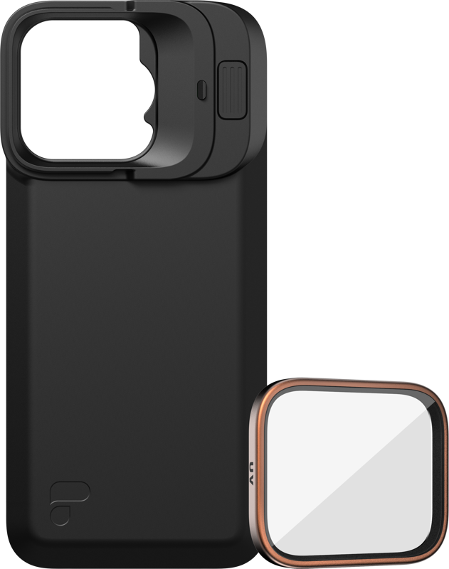 POLARPRO Kit - LiteChaser iPhone 16 Pro Exo BackPlate + UV Filter