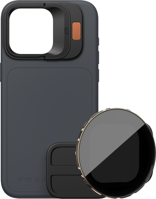 POLARPRO Kit - LiteChaser iPhone 15 Pro Case Ocean + VND 3-5 Filter