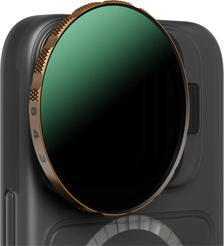 POLARPRO Kit - LiteChaser iPhone 16 Pro BaseCase Clear + VND 3-5 Filter