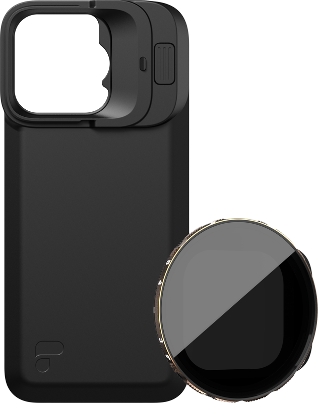 POLARPRO Kit - LiteChaser iPhone 16 Pro Exo BackPlate +VND 3-5 Filter