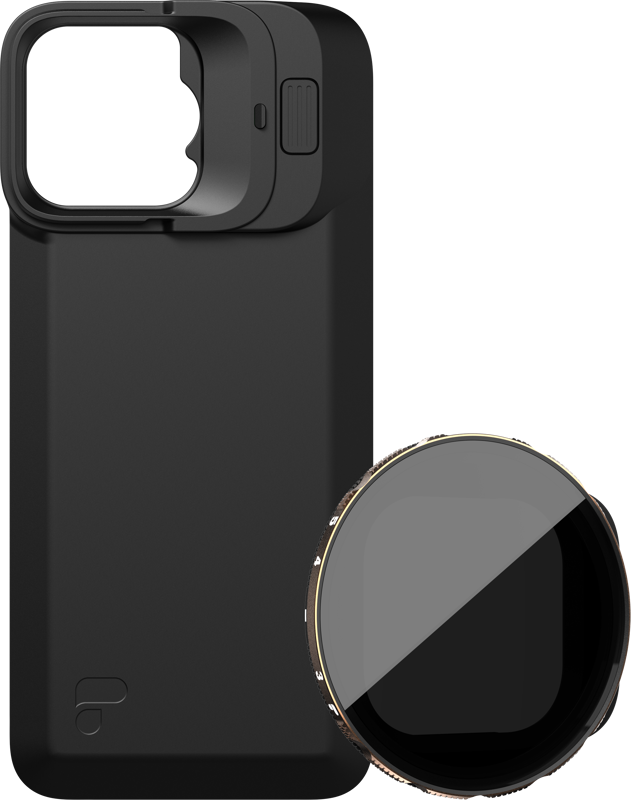POLARPRO Kit - LiteChaser iPhone 16 Pro Max Exo BackPlate +VND 3-5 Filter