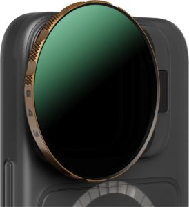 POLARPRO Kit - LiteChaser iPhone 15 Pro Max Case Black + VND 3-5 Filter